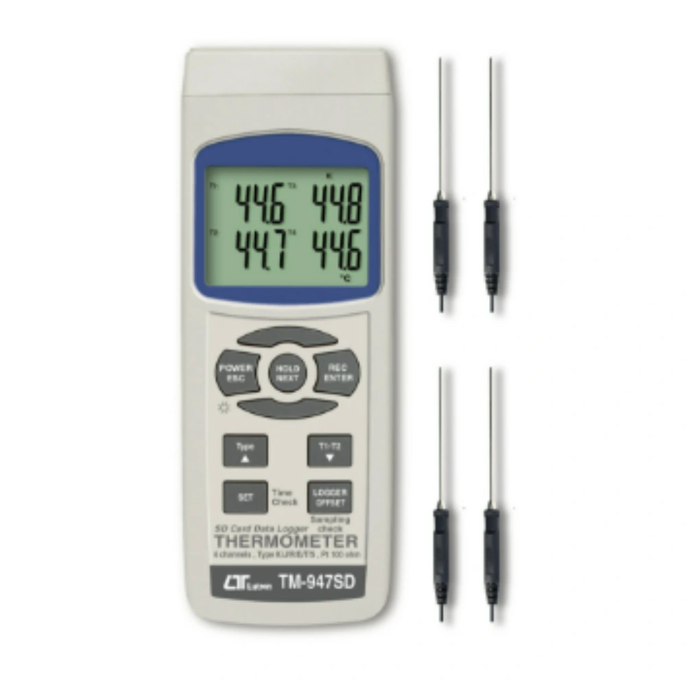 Máy đo nhiệt độ Lutron TM-947SD Máy đo nhiệt độ Lutron TM-947SD