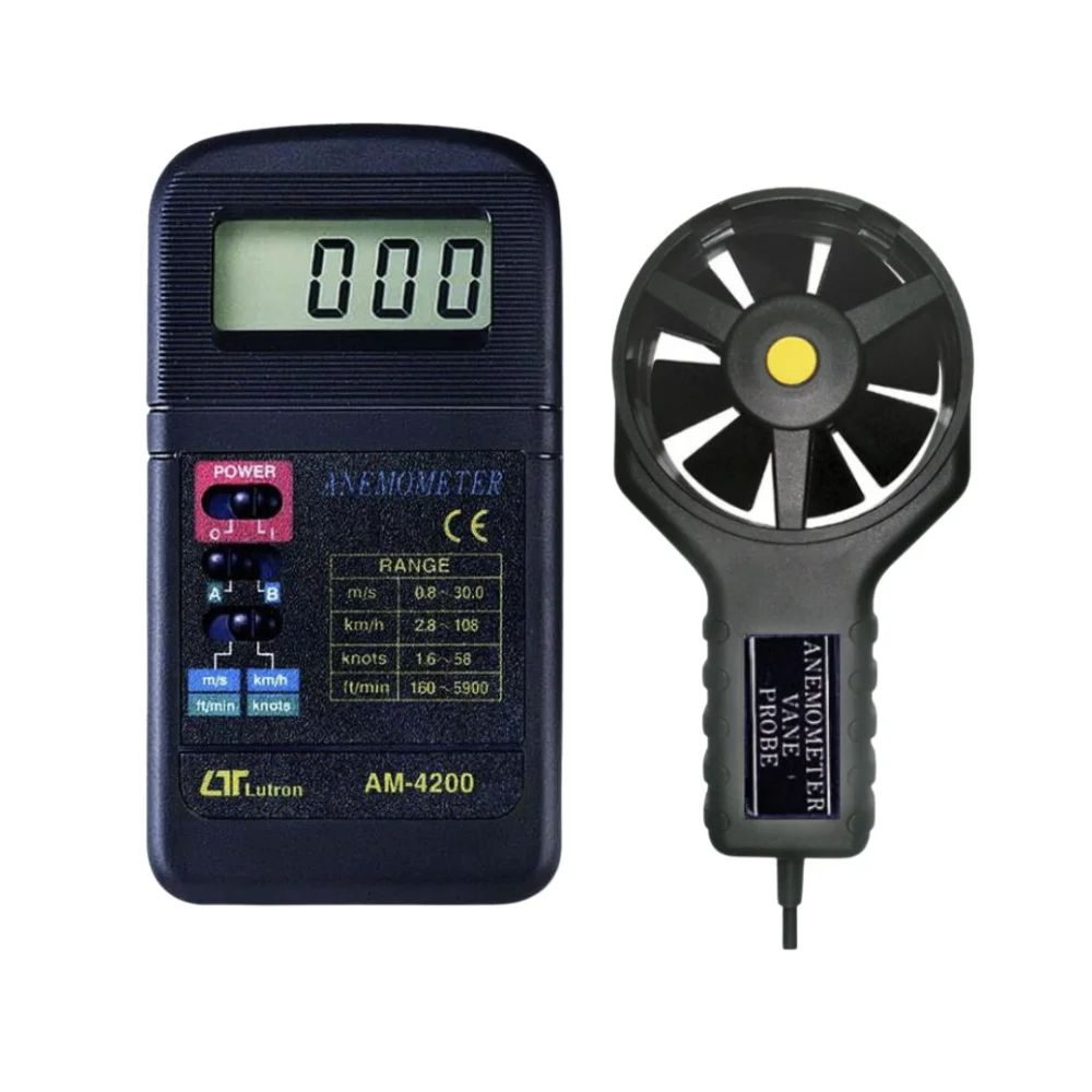 Máy đo tốc độ gió Lutron AM-4200 Máy đo tốc độ gió Lutron AM-4200