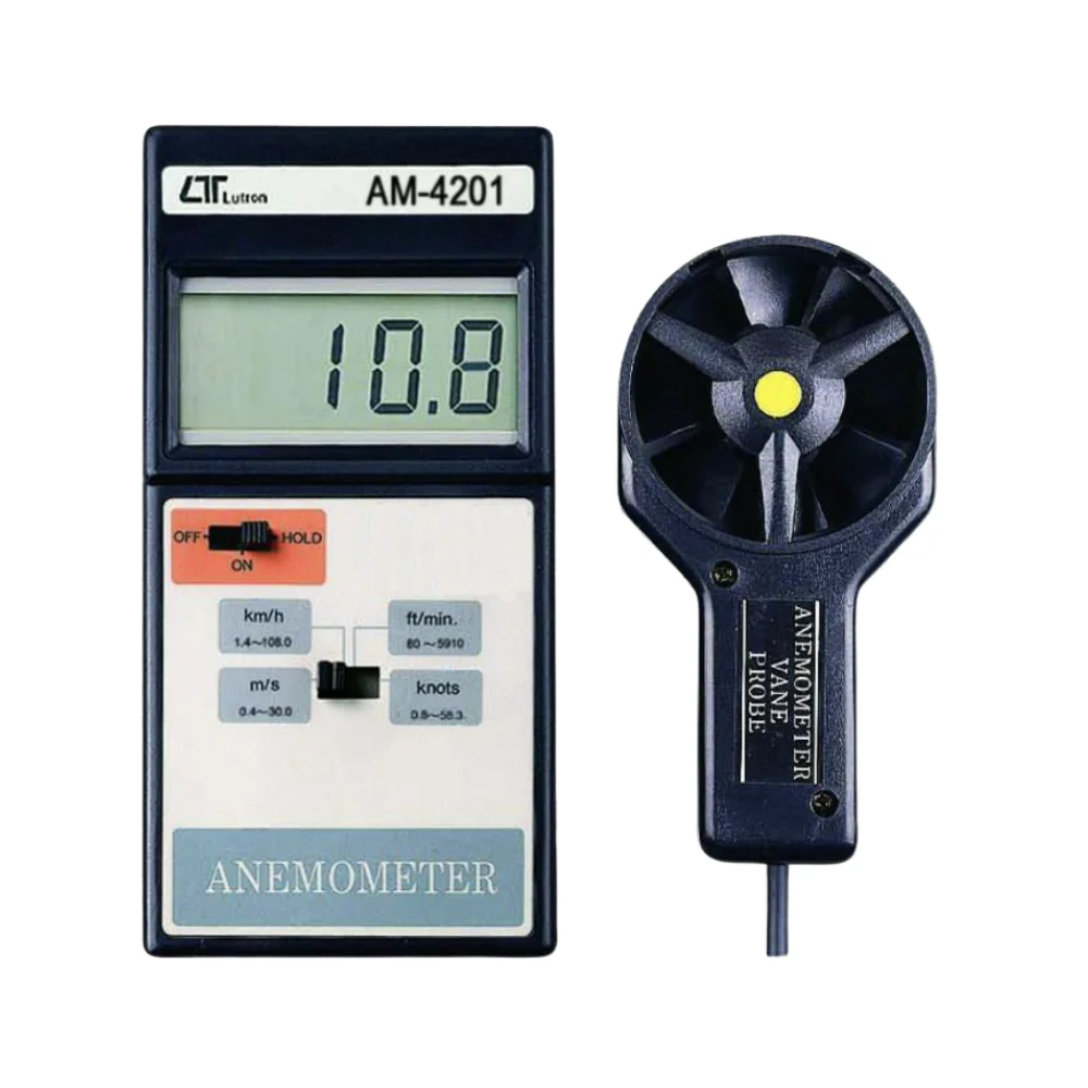 Máy đo tốc độ gió, nhiệt độ Lutron AM-4201