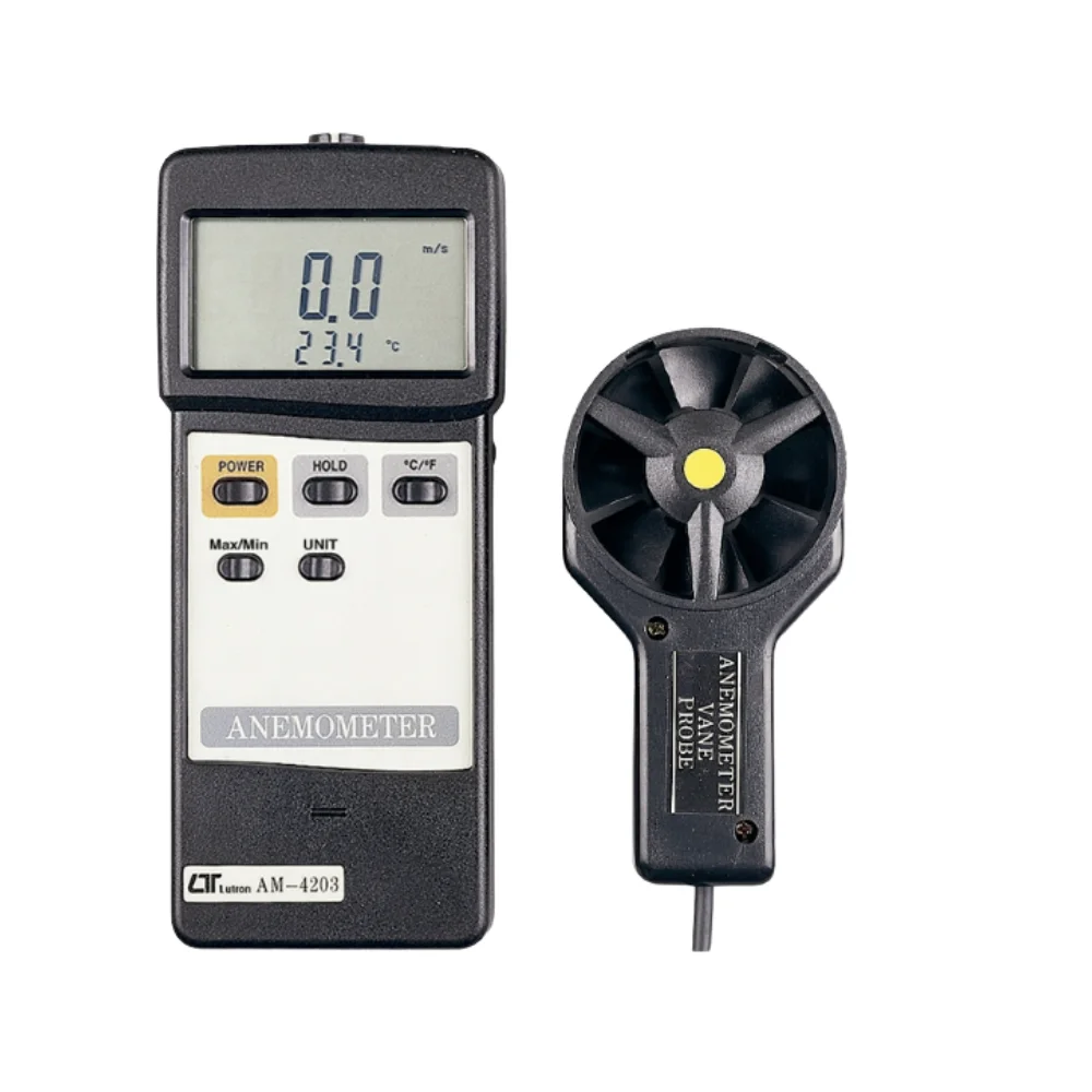 Máy đo tốc độ gió, nhiệt độ Lutron AM-4203