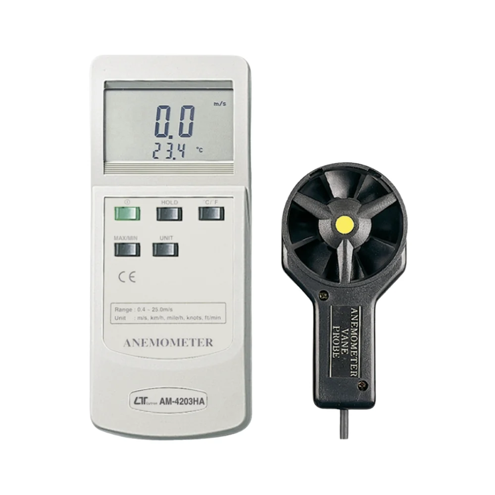 Máy đo tốc độ gió, nhiệt độ Lutron AM-4203HA