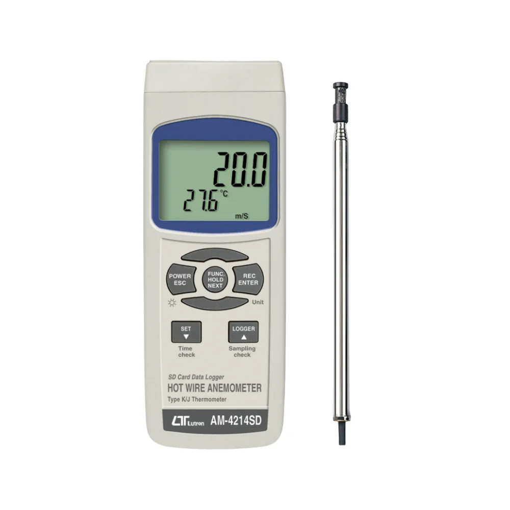 Máy đo tốc độ gió, nhiệt độ Lutron AM-4214SD