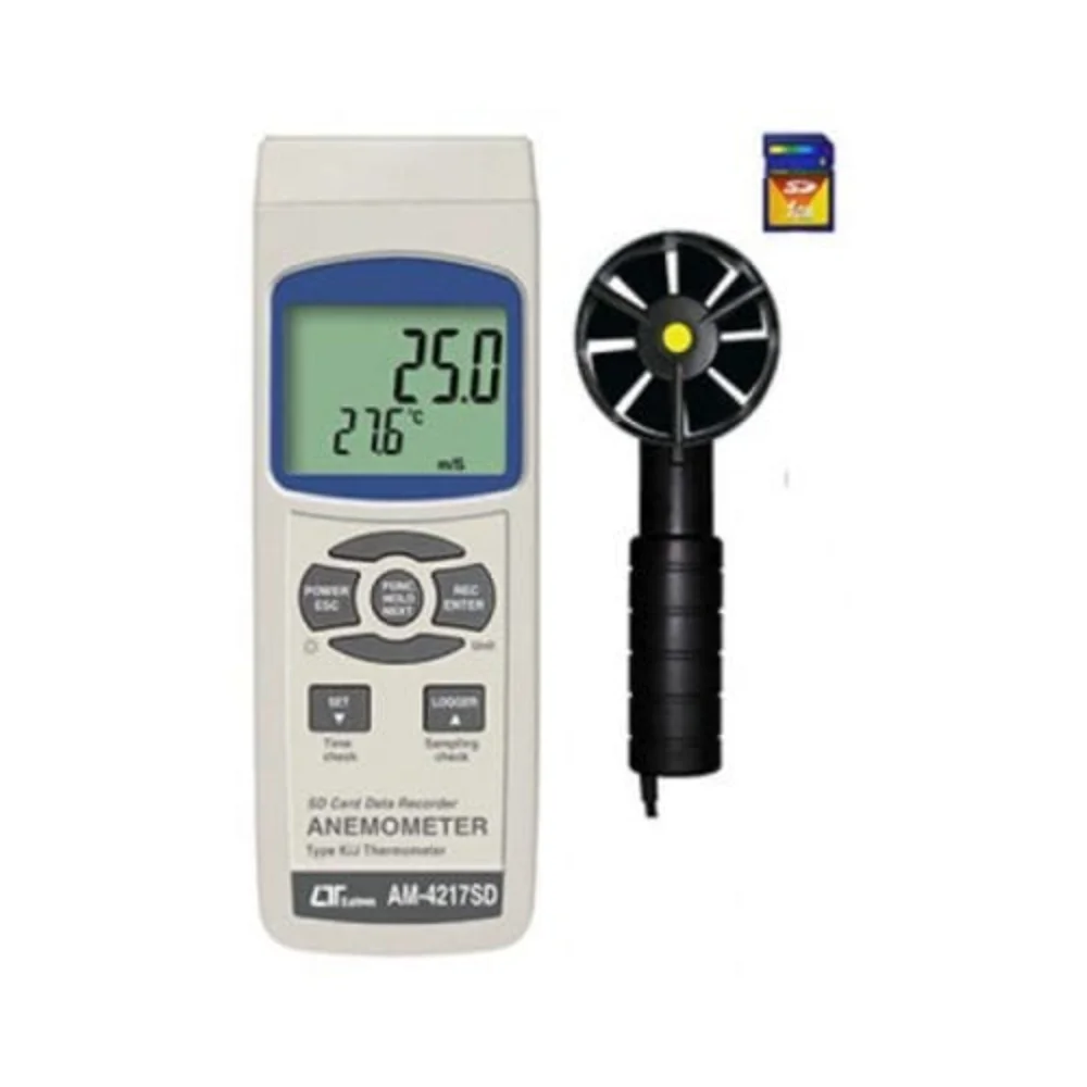 Máy đo tốc độ gió, nhiệt độ Lutron AM-4217SD
