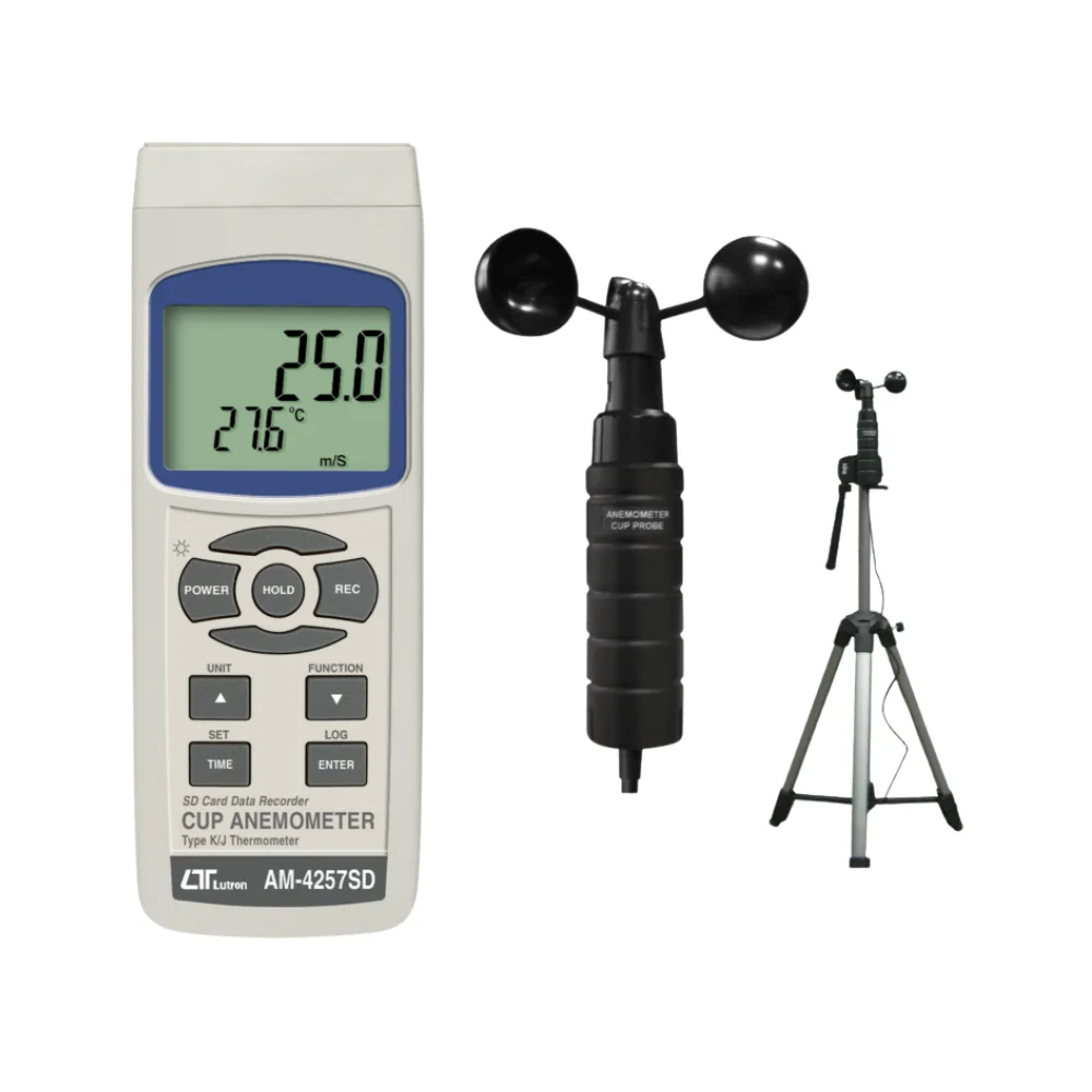 Máy đo tốc độ gió, nhiệt độ Lutron AM-4257SD