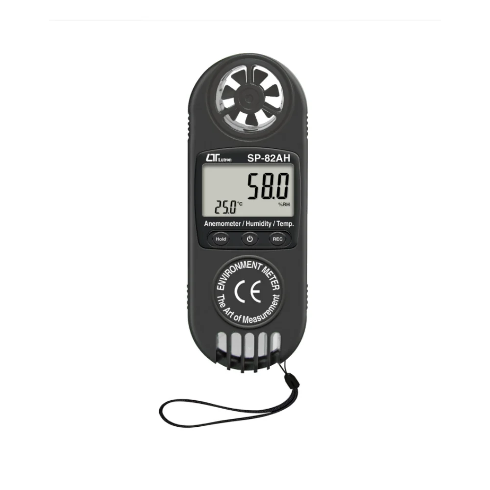 Máy đo tốc độ, lưu lượng, độ ẩm, nhiệt độ gió Lutron SP-82AH