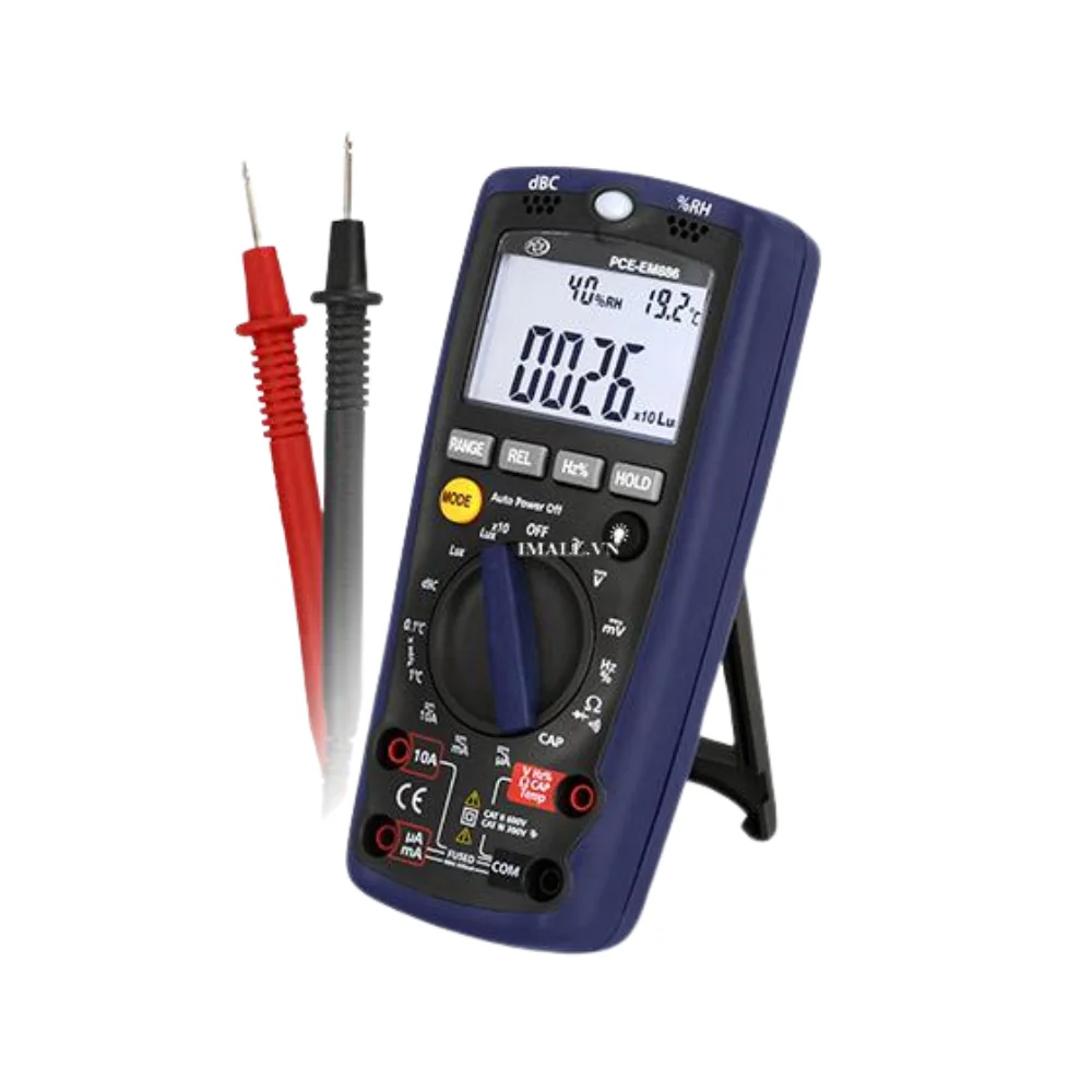Máy đo độ ẩm không khí đa chức năng PCE-EM 886