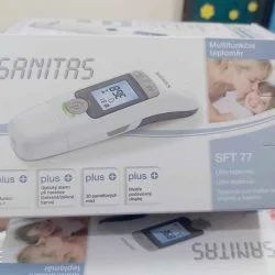 Nhiệt kế điện tử Sanitas SFT 77 của Đức