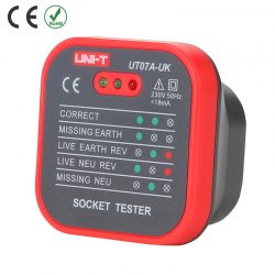 Máy kiểm tra ổ cắm Uni-T UT07A-UK Socket Tester