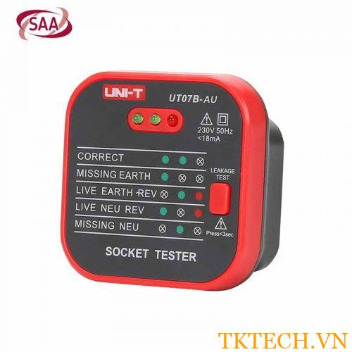 Thiết bị kiểm tra ổ cắm Uni-T UT07B-AU Socket Tester