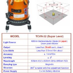 Máy quét laser TCVN-32