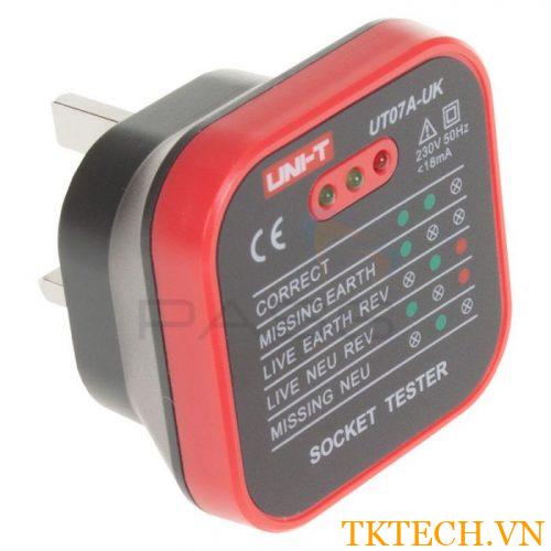 Máy kiểm tra ổ cắm UT07A-UK Socket Tester