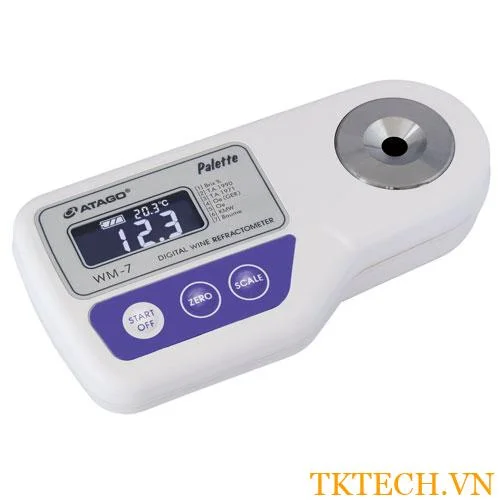 Máy đo khúc xạ rượu kỹ thuật số Atago WM-7