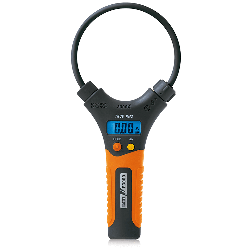 Ampe kìm HT F300 có hàm kẹp linh hoạt AC 3000A