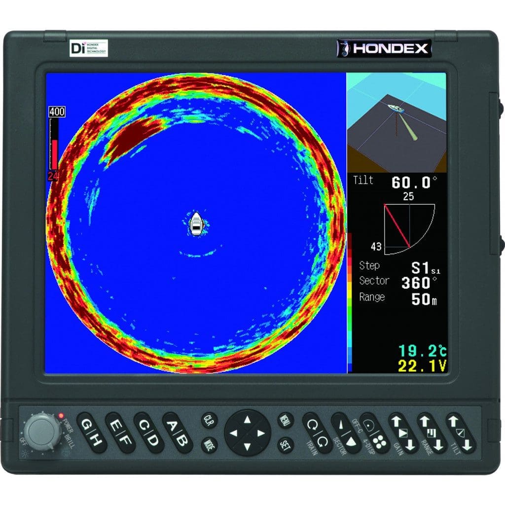 Máy dò cá HONDEX HE-773II-Di màn hình10.4 inch do ngan sonar Hondex HE773II-DI