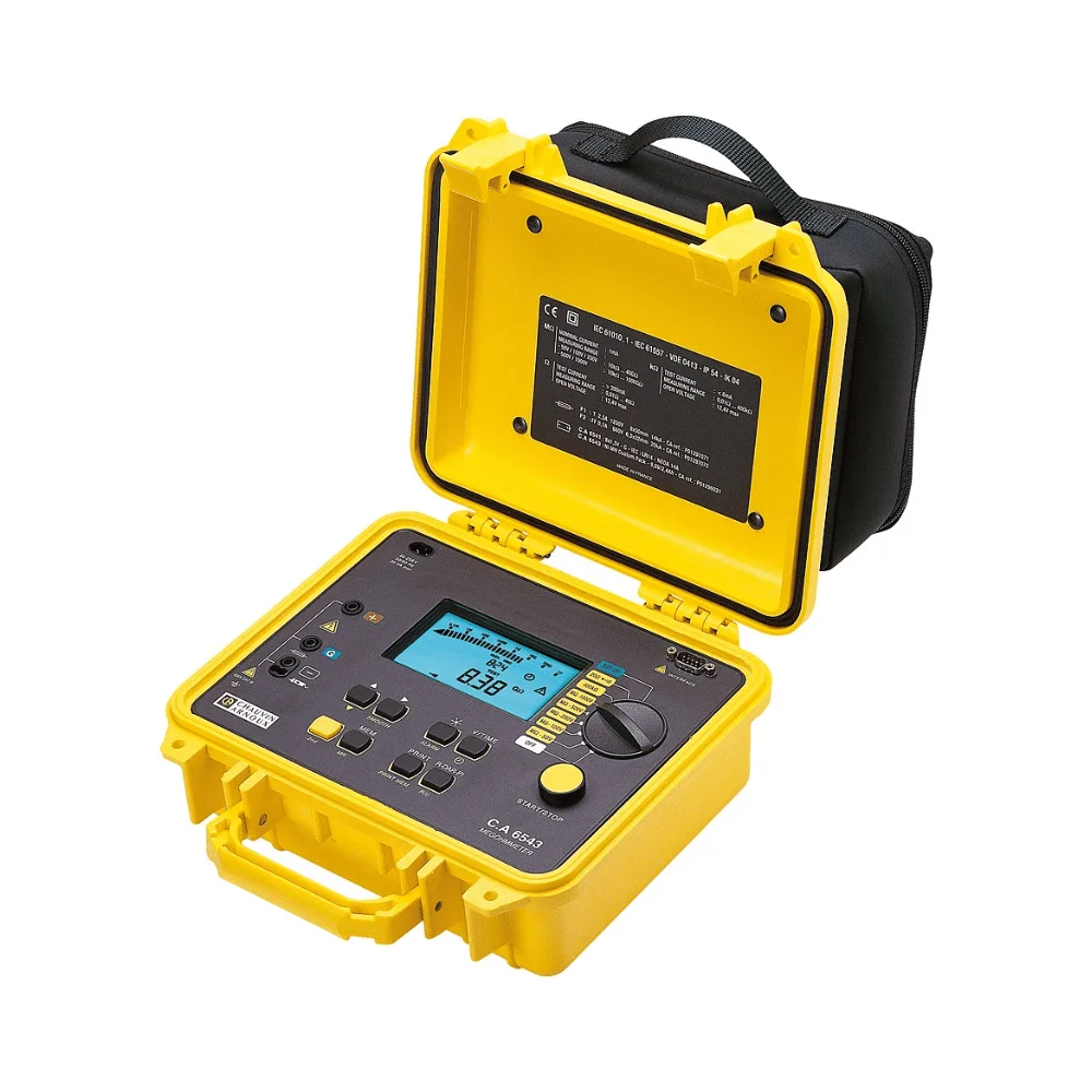 Máy đo điện trở cách điện Chauvin Arnoux CA 6543