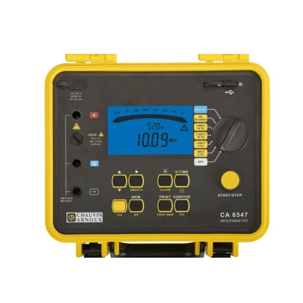 Máy đo điện trở cách điện Chauvin Arnoux CA 6547