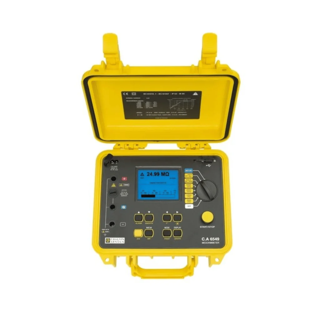 Máy đo điện trở cách điện Chauvin Arnoux CA 6549