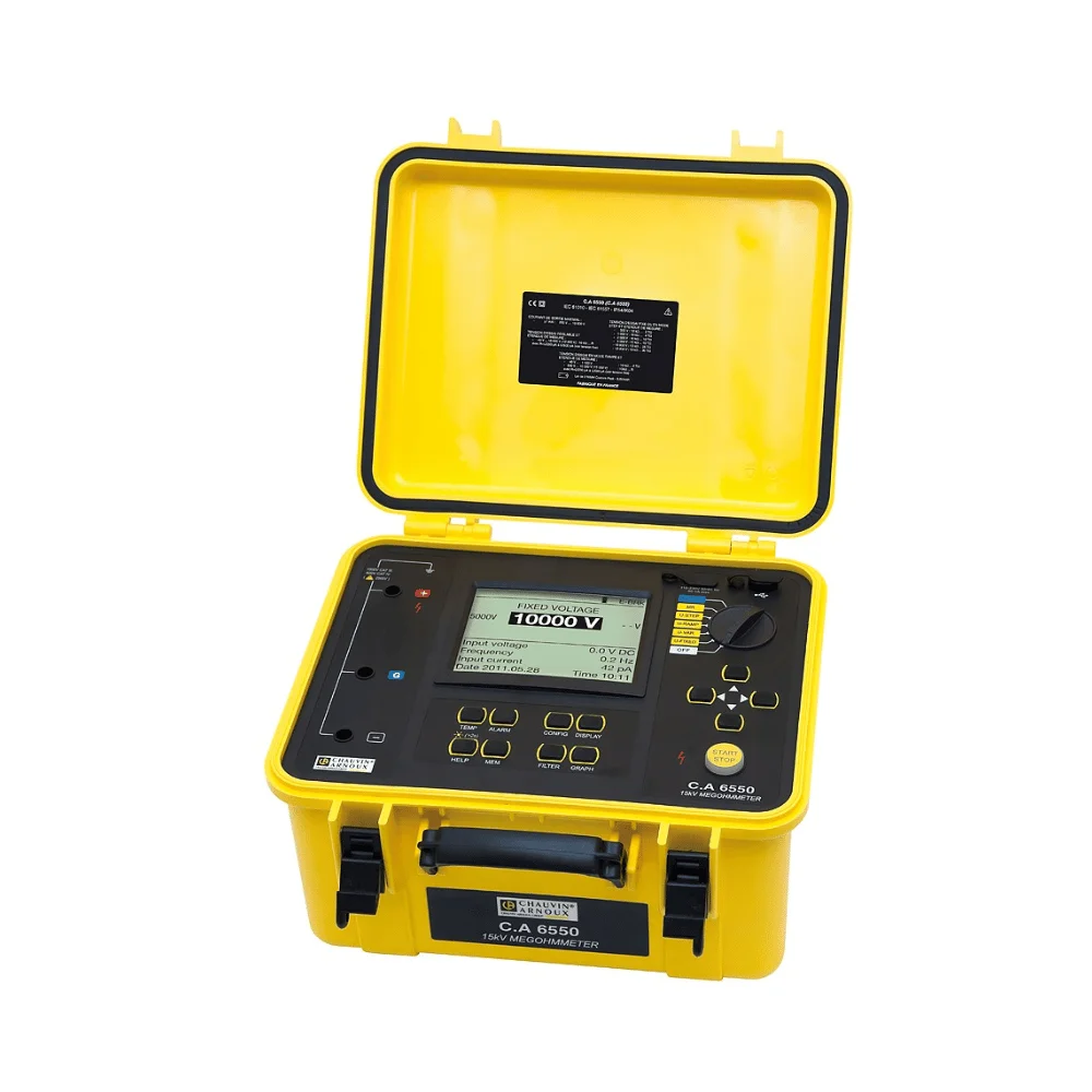 Máy đo điện trở cách điện Chauvin Arnoux CA 6550