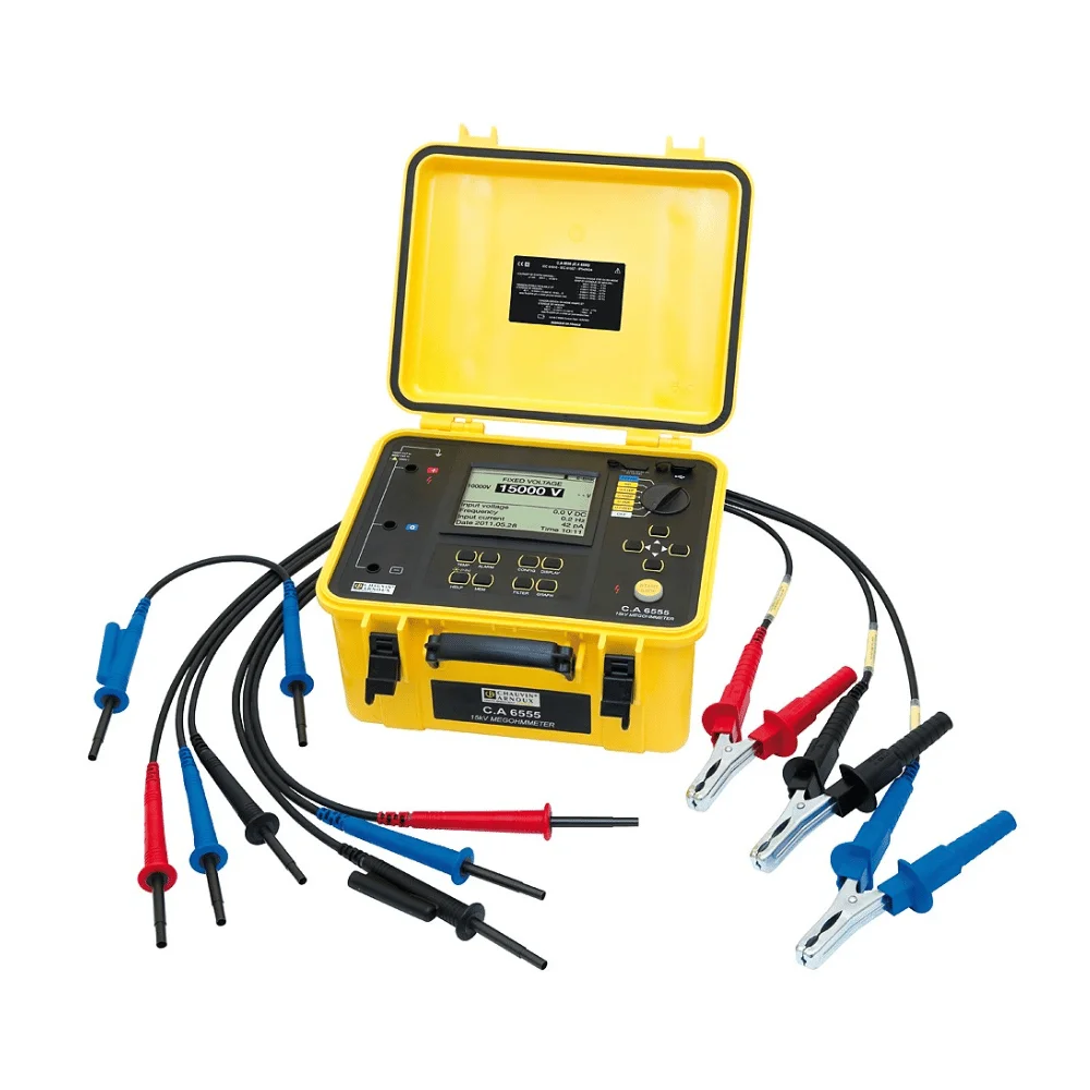 Máy đo điện trở cách điện Chauvin Arnoux CA 6555