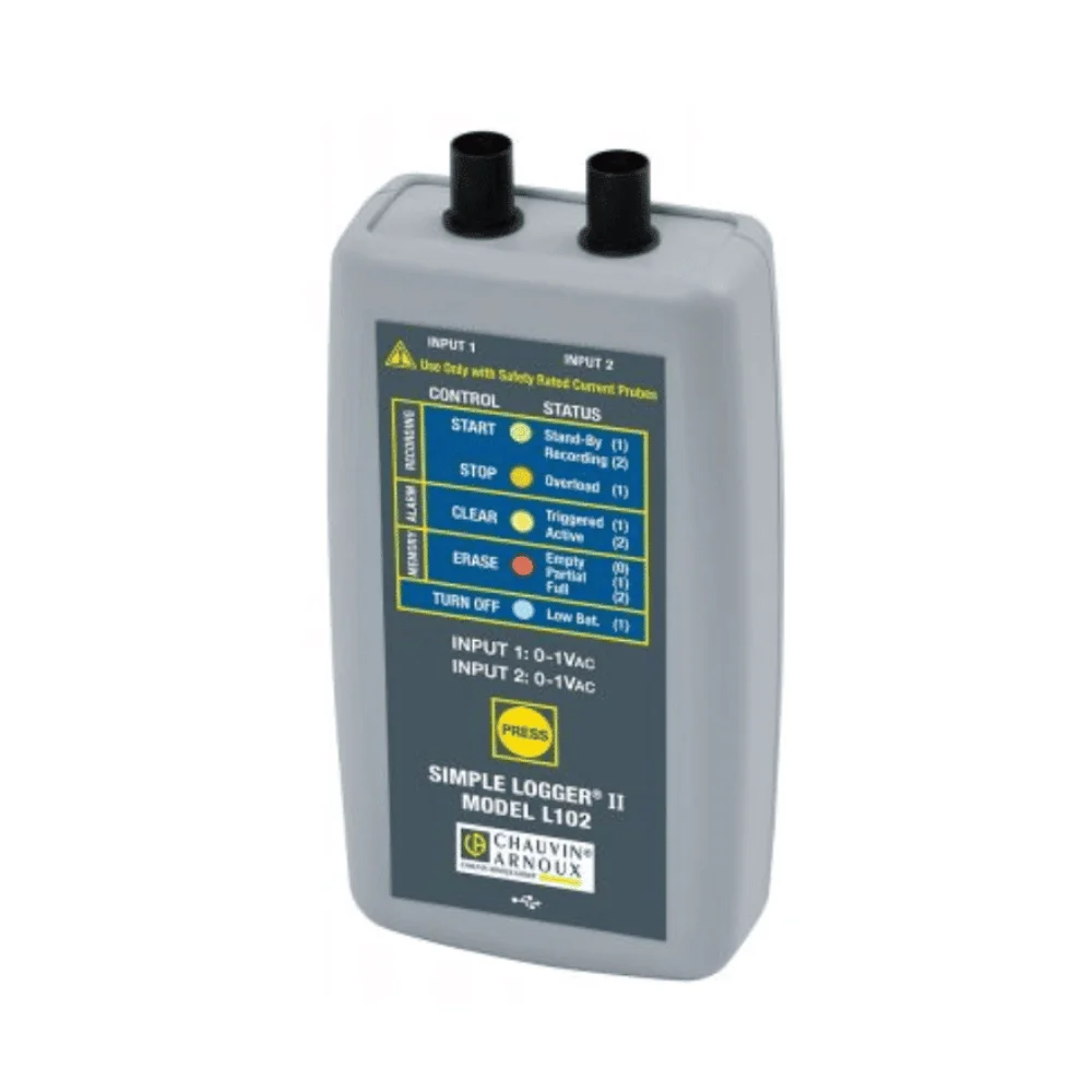 Máy ghi dữ liệu dòng điện Chauvin Arnoux L102