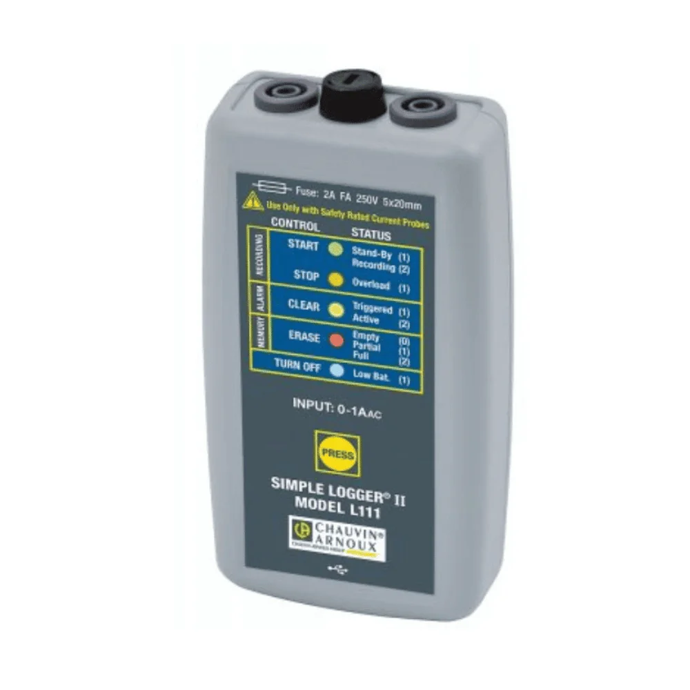 Máy ghi dữ liệu dòng điện Chauvin Arnoux L111