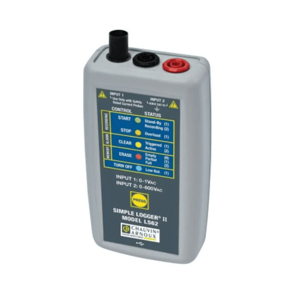 Máy ghi dữ liệu dòng điện Chauvin Arnoux L562