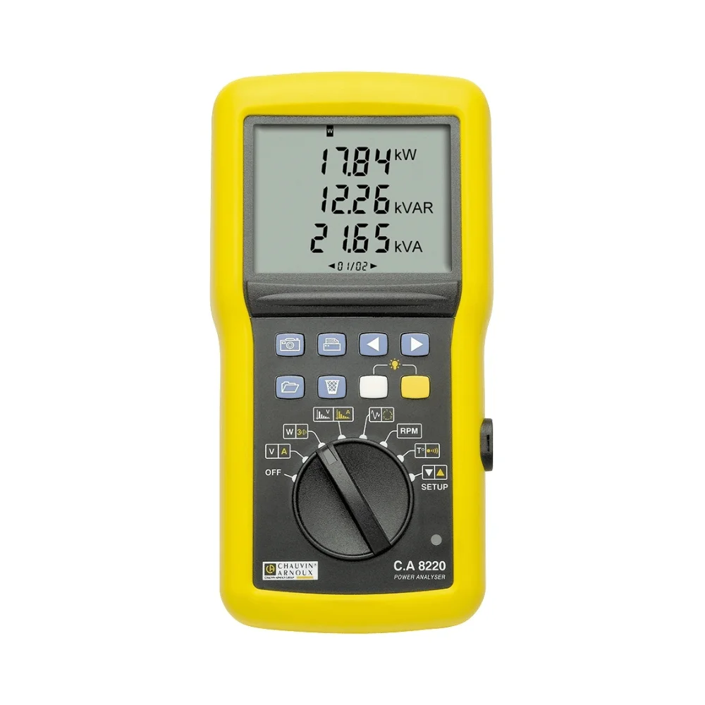 Máy phân tích chất lượng điện năng Chauvin Arnoux CA 8220