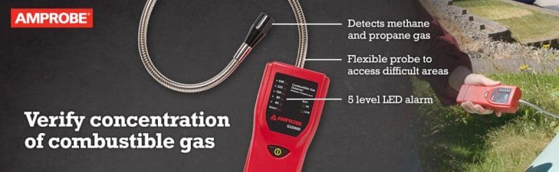 Máy phát hiện rò rỉ khí Amprobe GSD600