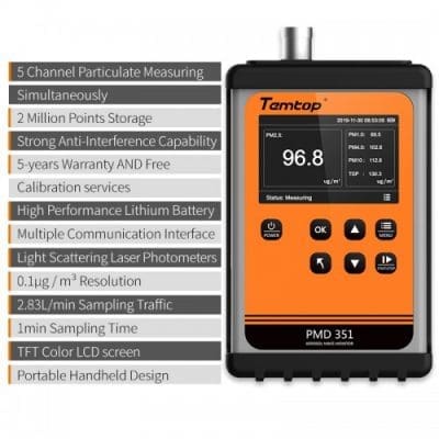 Máy đếm hạt cầm tay Temtop PMD 351 pmd 351 specifications 500x500 1