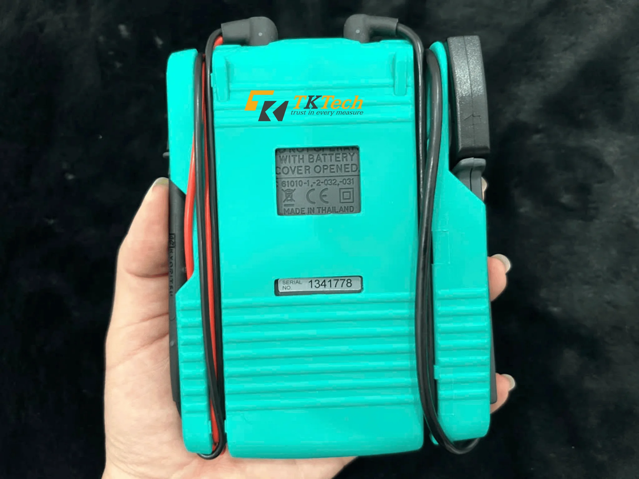 Mặt sau Đồng hồ vạn năng Kyoritsu 2012RA