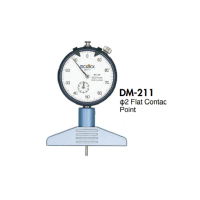 Đồng hồ đo độ sâu Teclock DM-211 Đồng hồ đo độ sâu Teclock DM-211