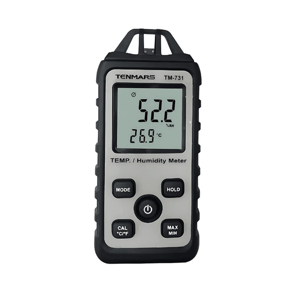 Máy đo nhiệt độ độ ẩm Tenmars TM-731 Máy đo nhiệt độ độ ẩm Tenmars TM-731