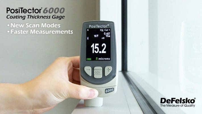 Máy đo độ dày lớp phủ từ tính DeFelsko PosiTector 6000 FS1 (0-1500µm)