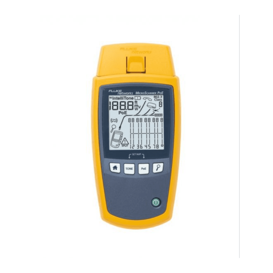 Máy kiểm tra cáp mạng Fluke MicroScanner™ PoE