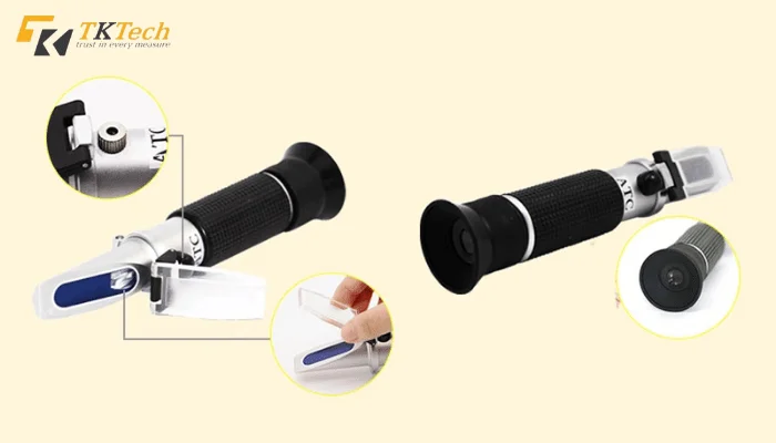 Khúc xạ kế đo độ cồn trong rượu LH-J80