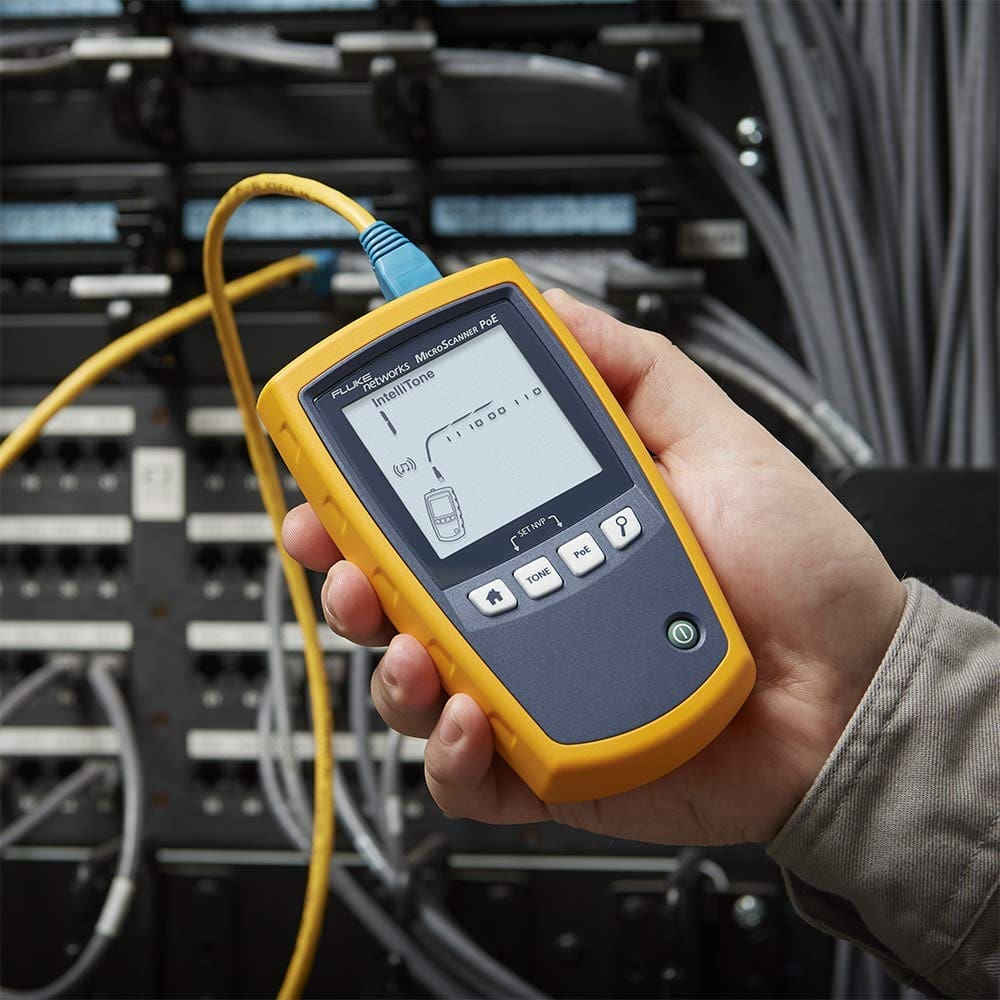 Máy kiểm tra cáp mạng Fluke MicroScanner PoE
