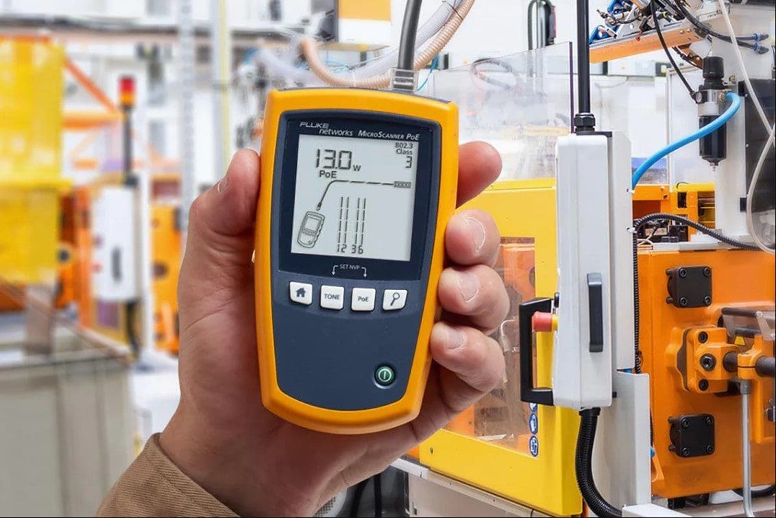 Máy kiểm tra cáp mạng Fluke MicroScanner™ PoE