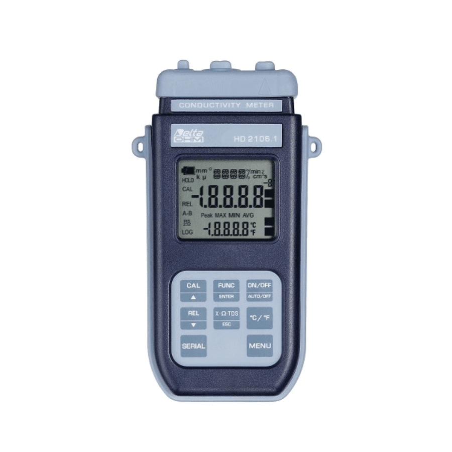 Nhiệt kế đo độ dẫn điện Delta Ohm HD2106.1 (đo điện trở suất, tổng chất rắn hòa tan, độ mặn )