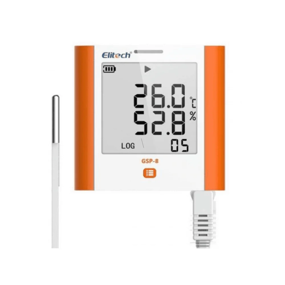 Nhiệt ẩm kế tự ghi Elitech GSP-8