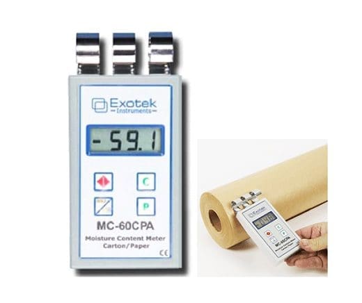 Máy đo độ ẩm giấy Exotek MC-60CPA