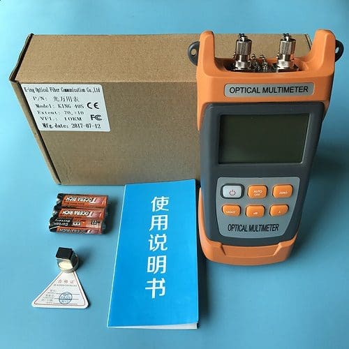 Máy đo công suất quang King-30S kiêm phát VFL Hộp đựng máy đo công suất quang