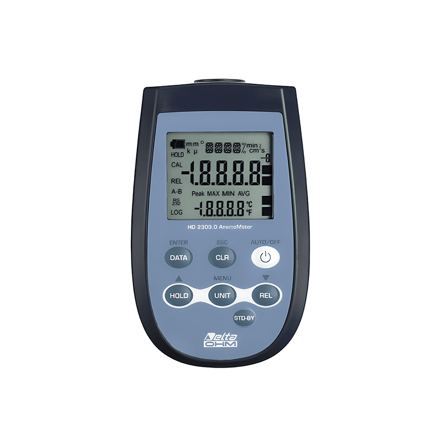 Máy đo độ ẩm,tốc độ không khí Delta OHM HD2303.0