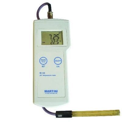 Máy đo pH/nhiệt độ Milwaukee Mi105 Máy đo pH/nhiệt độ Milwaukee Mi105