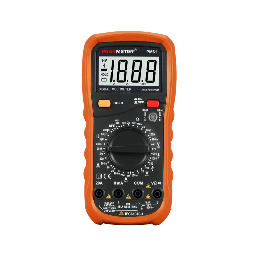 Đồng hồ vạn năng PEAKMETER PM61