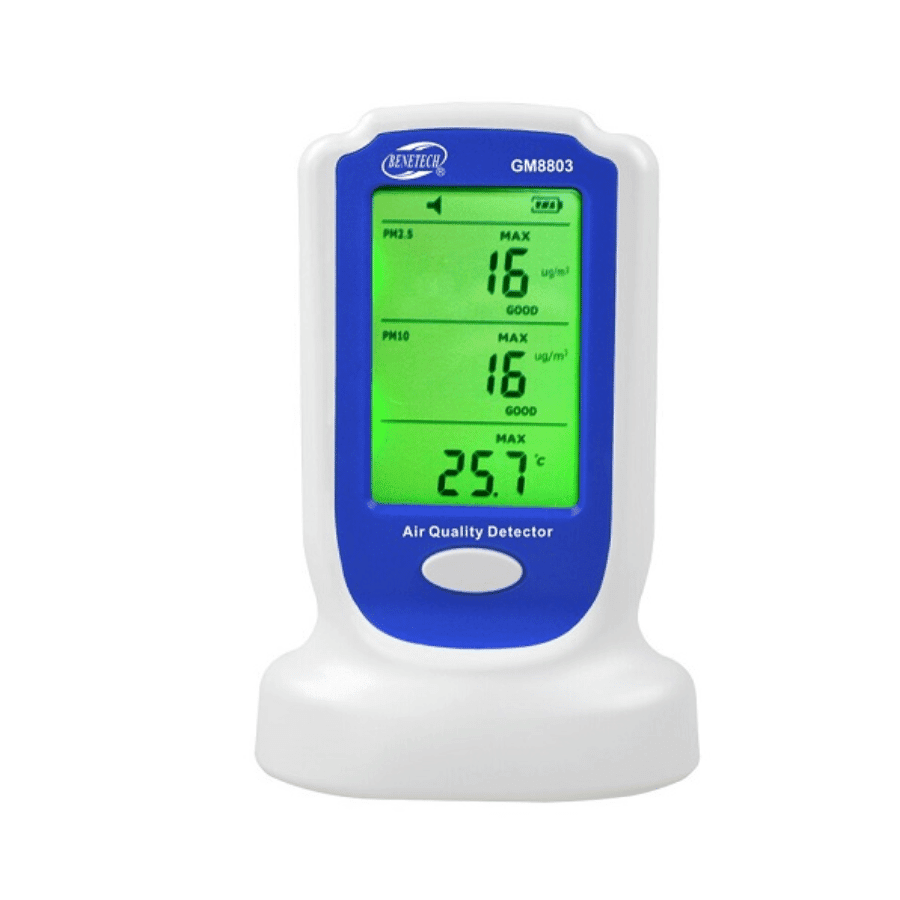 Máy Đo Chất Lượng Không Khí Trong Nhà BENETECH GM8803 (PM2.5) (PM 10) Máy Đo Chất Lượng Không Khí Trong Nhà BENETECH GM8803 (PM2.5) (PM 10)