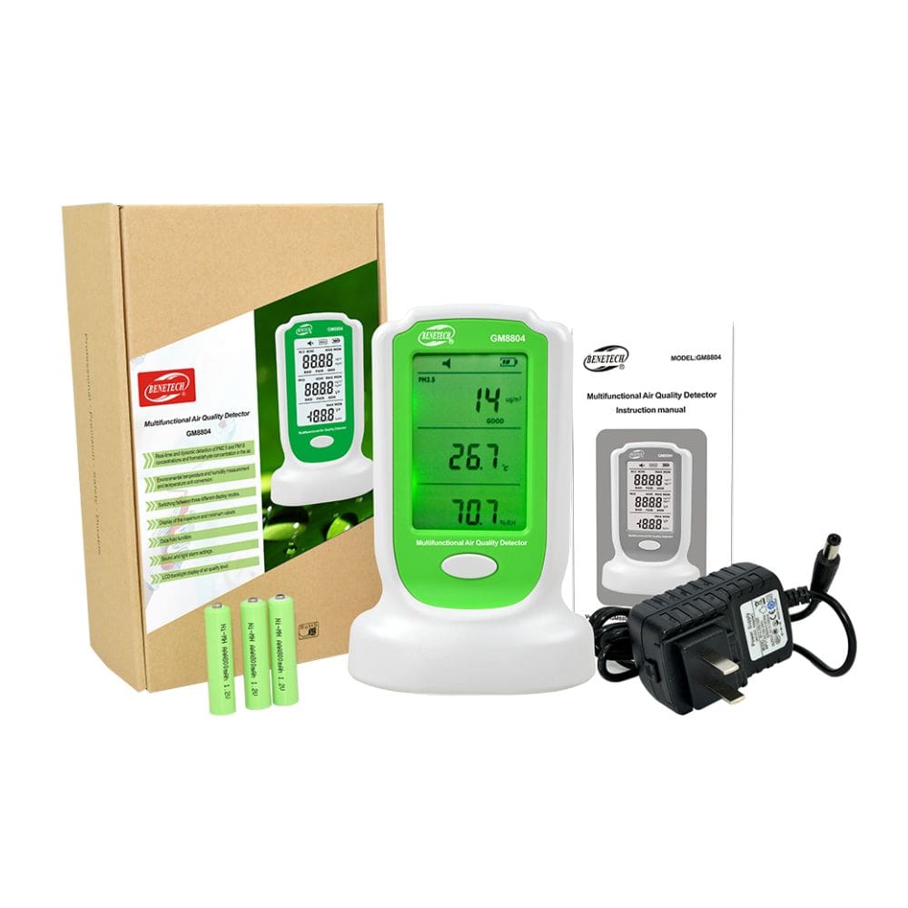 Máy đo chất lượng không khí Benetech GM8804 bo may do chat luong khong khi gm8804