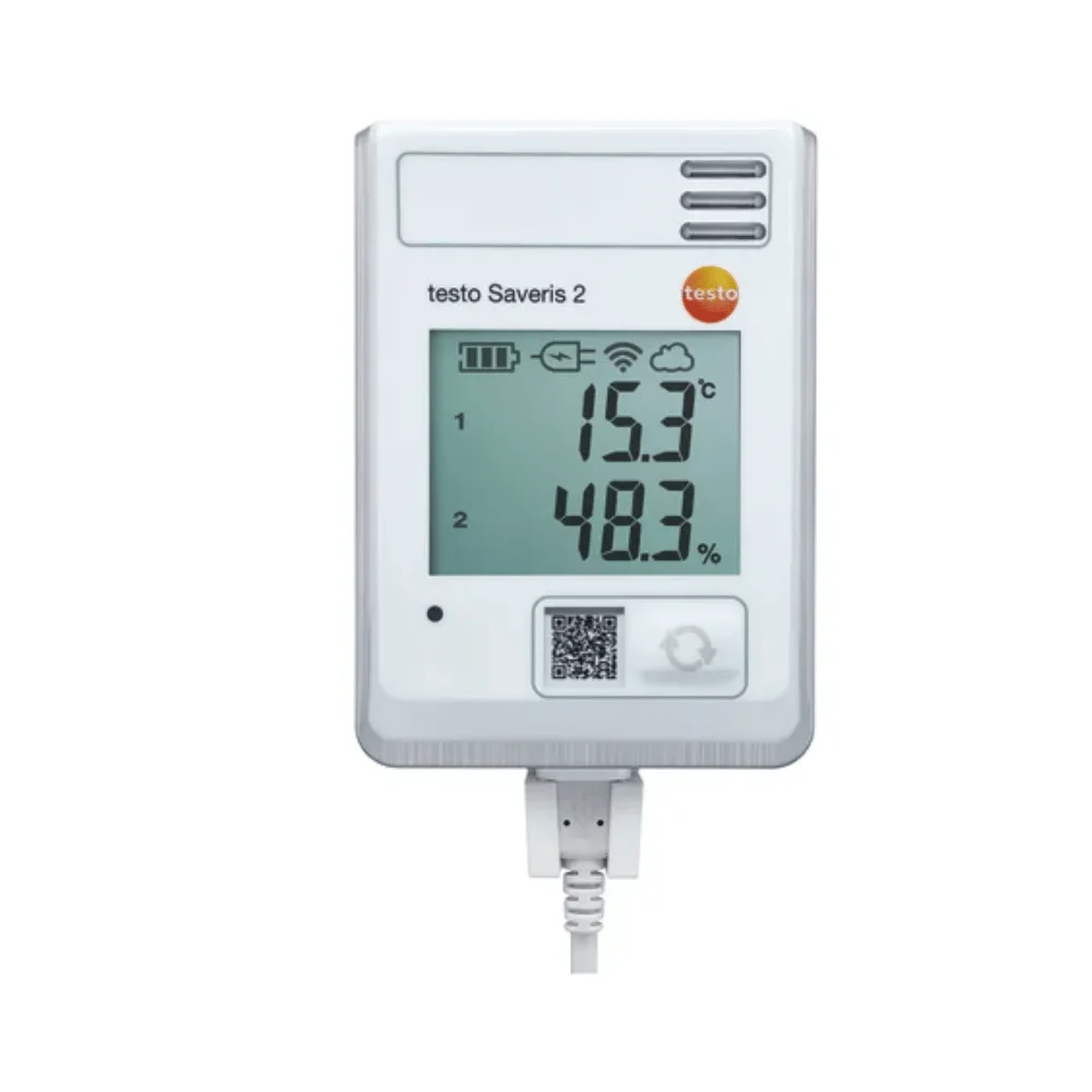 Đầu dò Ethernet nhiệt độ độ ẩm Testo Saveris H4 E