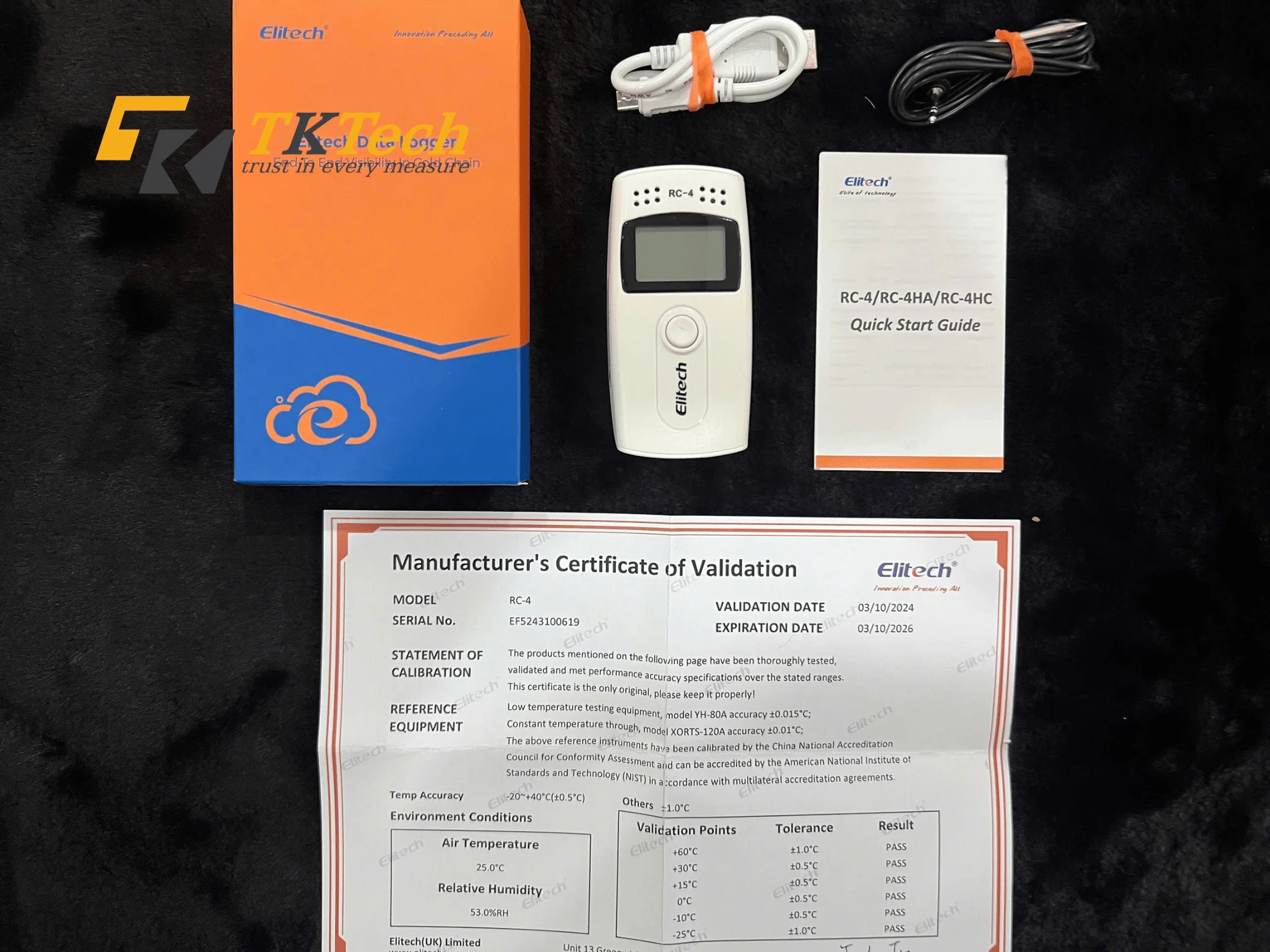 Phụ kiện đi kèm Elitech RC-4