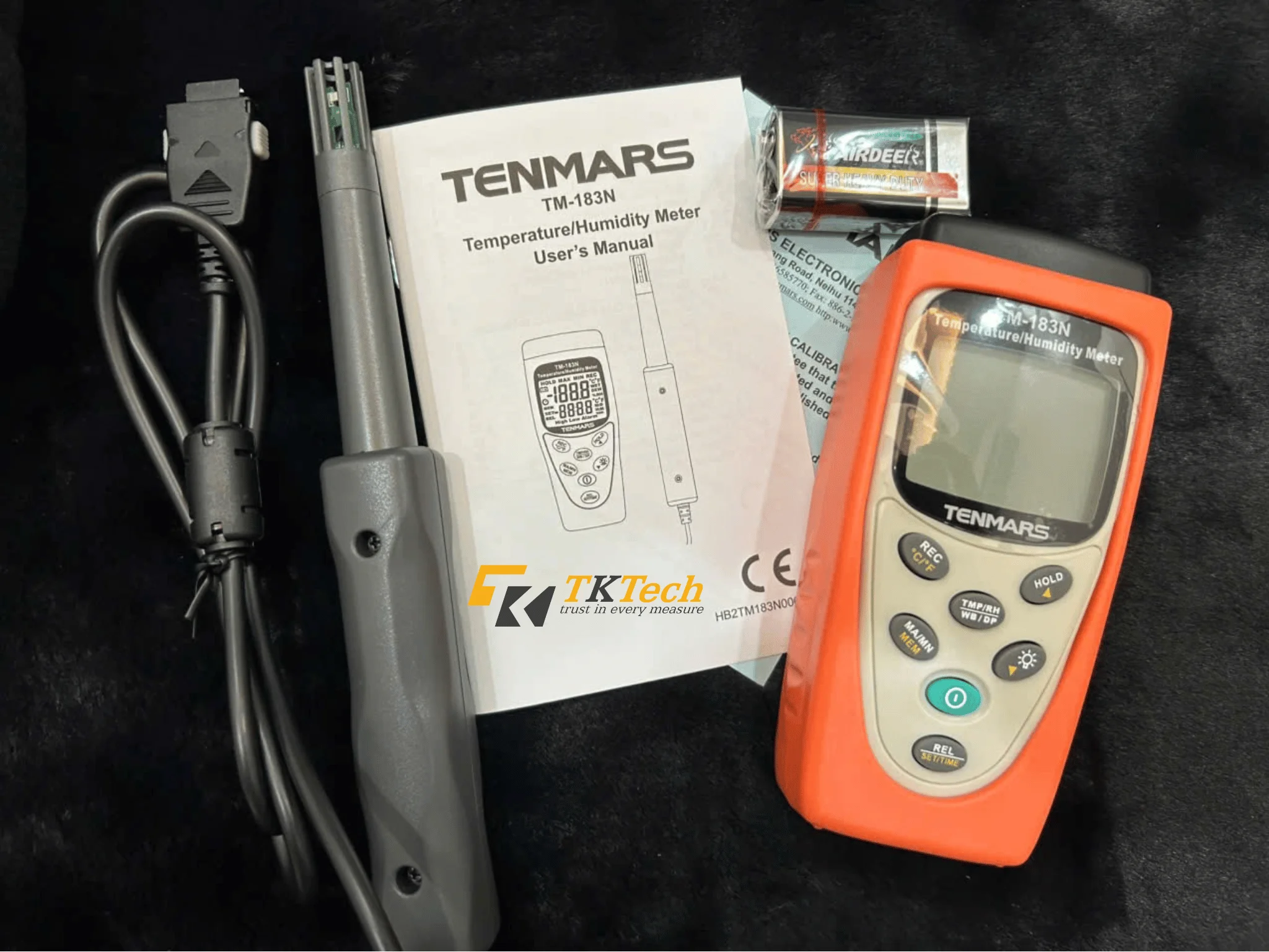 Phụ kiện Máy đo nhiệt độ,độ ẩm Tenmars TM-183N