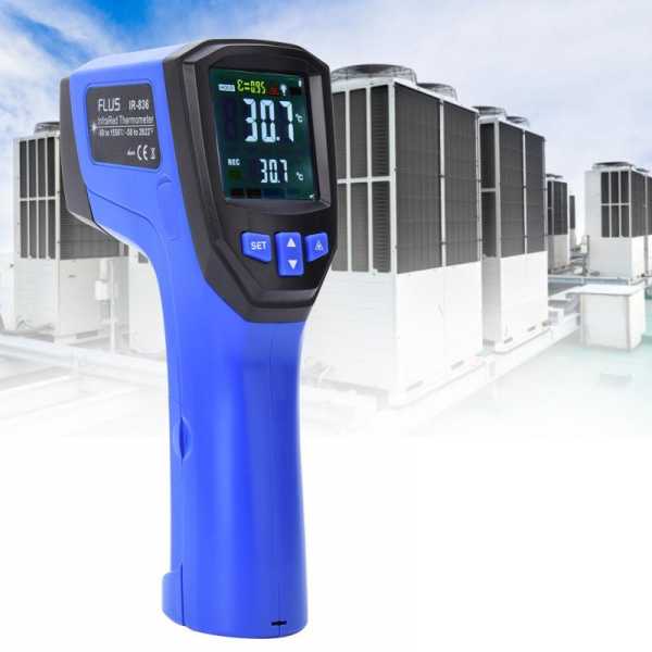 Nhiệt kế hồng ngoại Flus IR-836